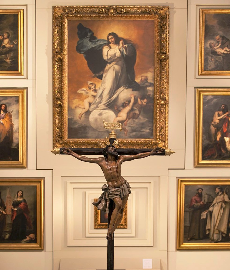 arte sacro : Cristo del Museo. Semana Santa de Sevilla.
